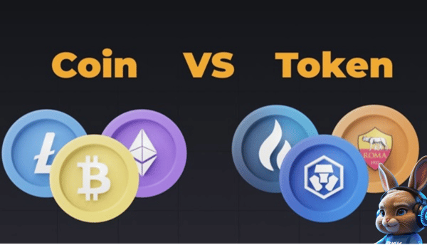 Phân biệt giữa coin và token